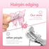 Pink Wings Butterfly Bow Clips Hair Accessories Little Palace Store
